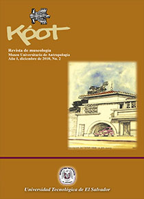 					Ver Núm. 2 (2010): Revista de Museología "Kóot"
				
